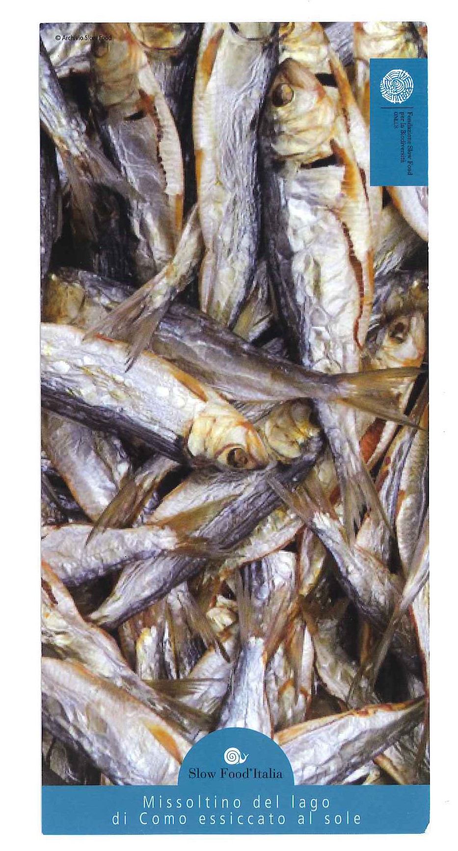 "Missoltino del Lago di Como essiccato al sole"